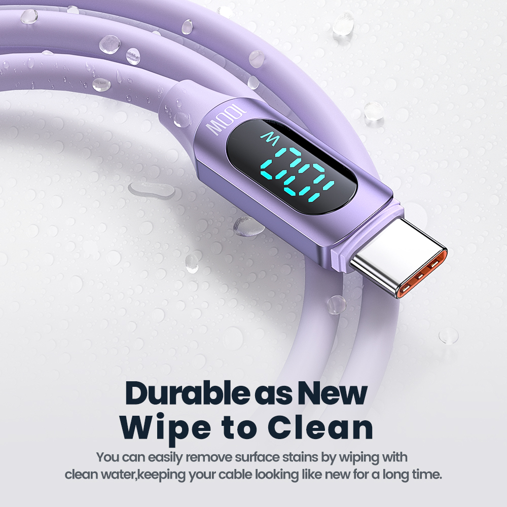 Toocki 100W tipo C a tipo C Cable PD cargador de carga rápida USB C a USB C Cable de pantalla para Xiaomi POCO f3 Realme Macbook iPad