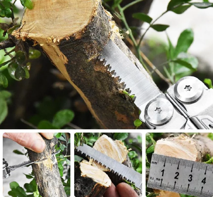 Daicamping DL12 Kẹp Đa Năng Kẹp 7CR17MOV Gấp Gọn Dụng Cụ Multitools Cáp Bị Cắm Trại Đa Kìm Đa Dụng Cụ