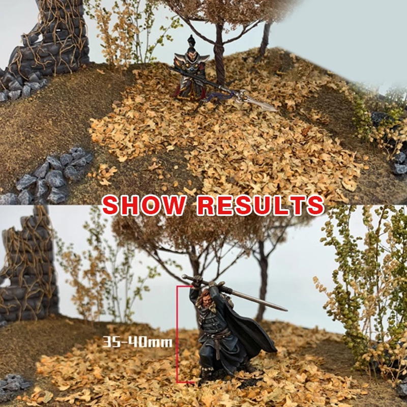 DIY Miniatur Blatt 35 ml Micro Landschaft Blätter Statisches Modell für Bonsai Fee Garten Dekor Sand Tisch Gras Büschel Zubehör