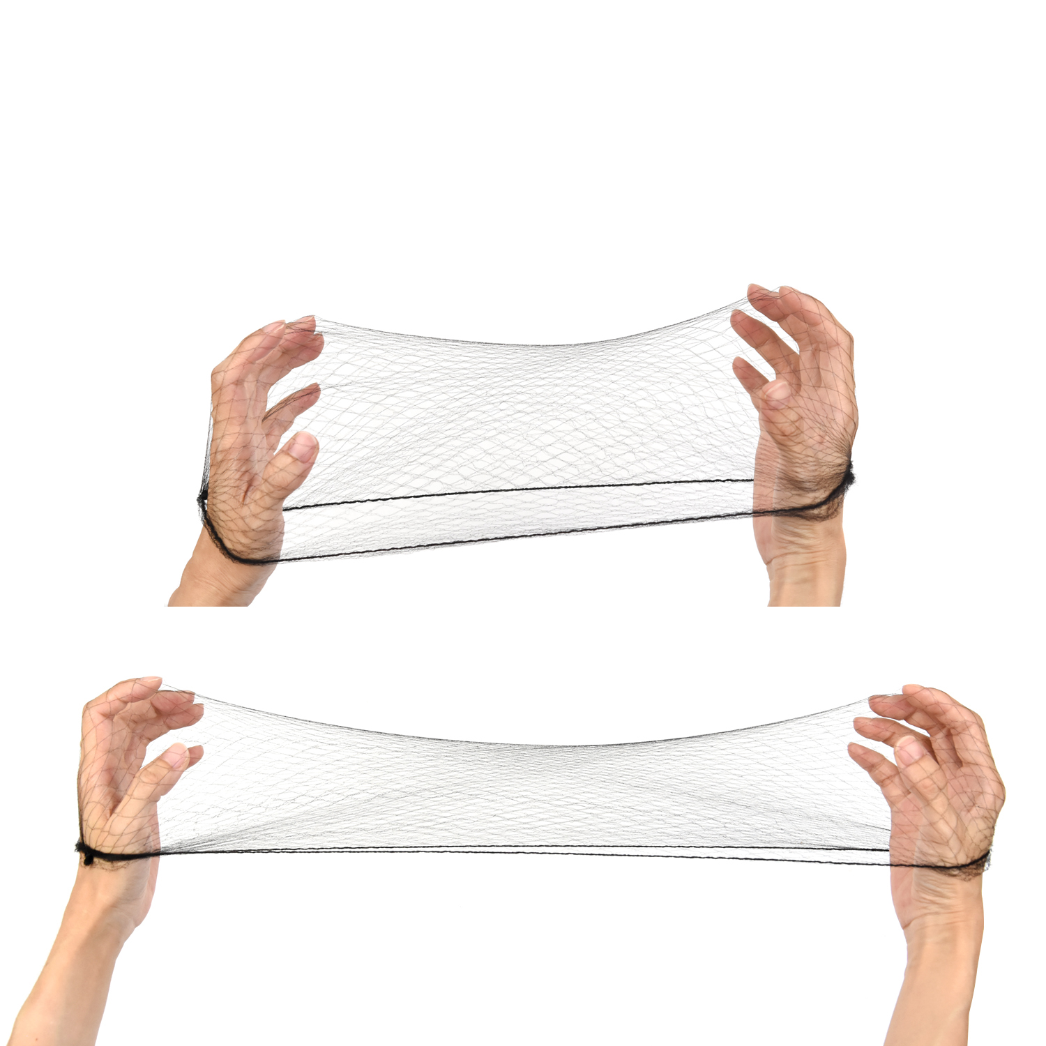 20 Pcs Nylon Hair Nets for Buns Mesh Wig Cap Weaving Cap for Dance Buns Hair Styling Tool Hairnets