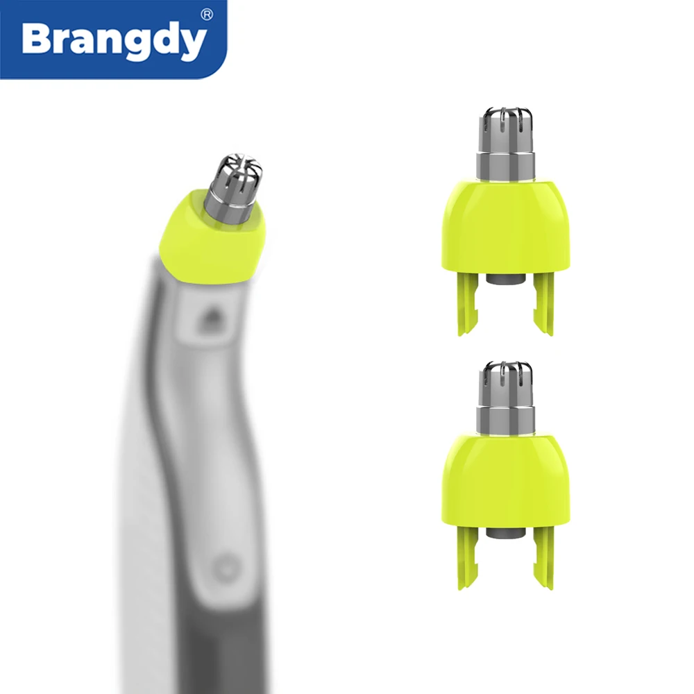 Brangdy Nasenhaarschneider-Ersatzköpfe für Philips OneBlade QP2520 QP2630 QP6520 QP6530 Rasierer Rinsable Dual Edge Blade