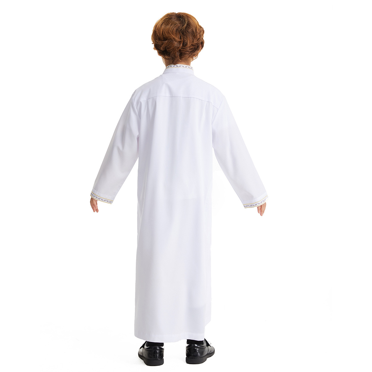 Muslim Boys Robe Gown Saudi Djellaba Pocket Arabia Abaya Kaftan Jubba Thobe Islam Eid Ramadan Djellaba Morocco Caftan Abayas