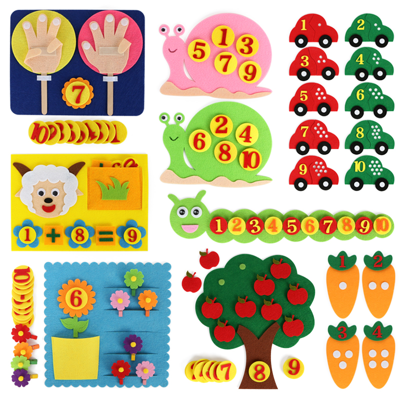 Ensinar crianças diy tecelagem educação precoce crianças brinquedos montessori auxiliares de ensino para aprender hands-on matemática brinquedo suprimentos