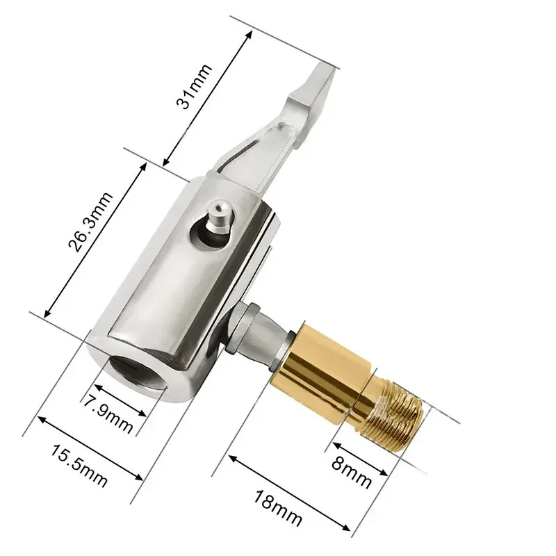 Bomba inflable portátil para neumático de coche, compresor de mandril de aire, inflador de neumáticos, mandril de neumático con conector de púa para reparación de mangueras