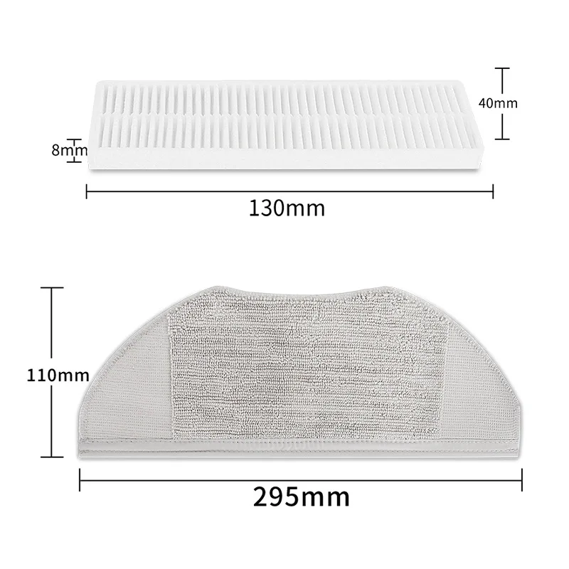 2 Máy Tính Dành Cho XIAOMI MIJIA G1 Bàn Chải Cạnh Bên Cho Nồi Cơm Điện Từ G1 MI MJSTG1 Càn Quét Robot Hút Bụi Phụ Kiện Phụ Tùng thay Thế