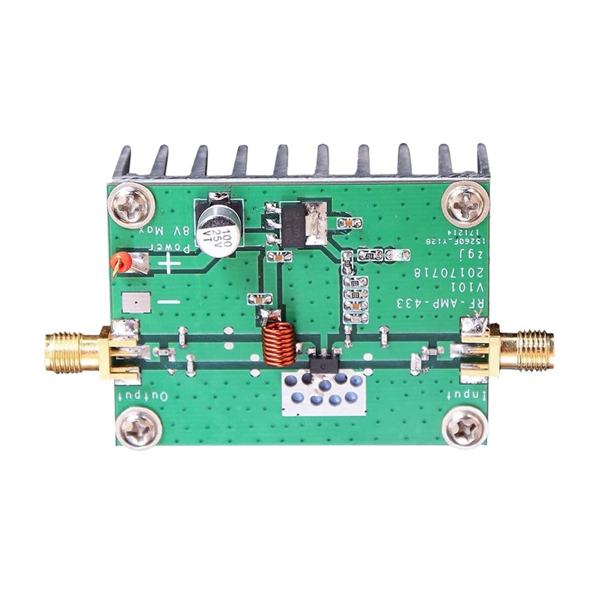 BABQ 433MHz 8W Power Amplifier Board RF HF High Frequency Amplifiers Digital Power Amplificador