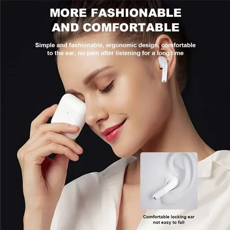 Universal TWS ไร้สายบลูทูธหูฟังชนิดใส่ในหูหูฟัง HIFI สําหรับ iPhone 16 15 14 Android iOS เกมอุปกรณ์เสริม