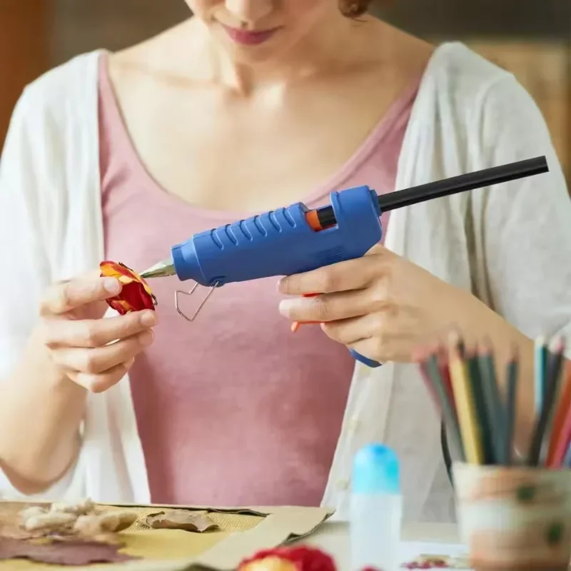 Barras de pegamento caliente negro, barras de pegamento termofusible, herramienta de reparación de abolladuras, adhesivo termofusible de color EVA para manualidades de coche, reparaciones generales