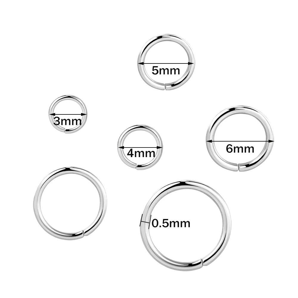 20 ชิ้นแท้ 925 เงินสเตอร์ลิงเปิดแหวนกระโดด O แหวน Connector Link Loop สําหรับ DIY สร้อยข้อมือเครื่องประดับหัตถกรรมทําผลการค้นหา