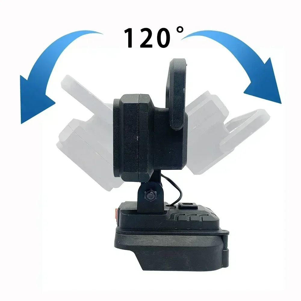15 Perlen LED Arbeitslicht Scheinwerfer Tragbare Lampe Handlaterne für Makita 18 V Li-Ion Akku Zubehör BL1830 Arbeitslampe Licht