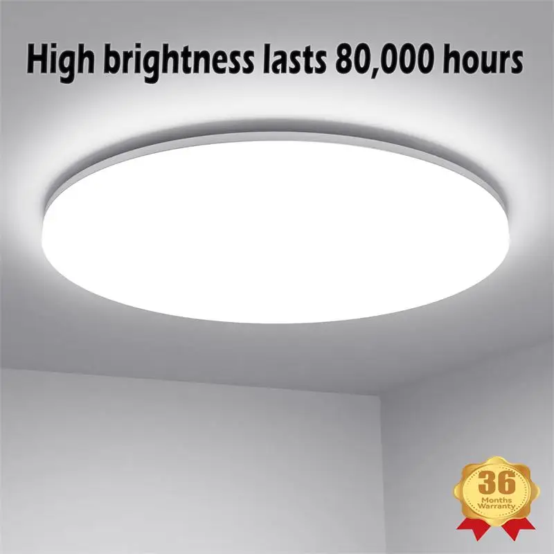 Deckenleuchte Badezimmer Led-Panel Lichter 30W Moderne LED-Küchenleuchte für Schlafzimmer Home Indoor Ultradünne Deckenleuchte Wandleuchte