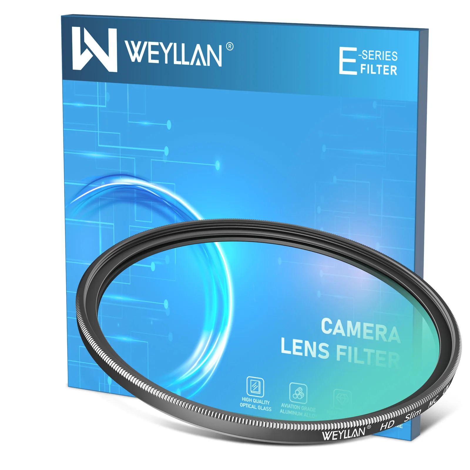 WEYLLAN Filtro de lente fotografía MC HD lente UV filtro Ultra delgado accesorios de cámara 46mm 49mm 52mm 55mm 58mm 62mm 67mm 72mm 77mm