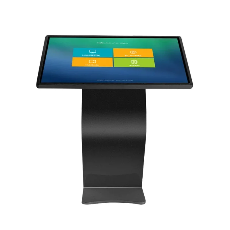 WIFI 43 Inch Floor Standing Touch Screen Advertising Software All in One PC Touch Screen Kiosk Advertising Display Kiosk F Mall