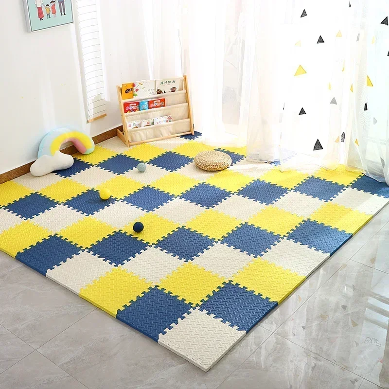 Non-Slip Baby Puzzle Floor Mat, Tapete para crianças, Tapetes de exercício interligados, EVA Foam Play Mat, Cobertor para crianças, 30x30cm, 12Pcs