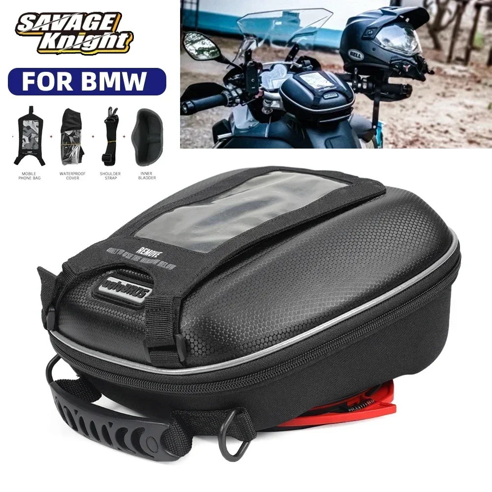 Para BMW R1250GS R1200GS R1200RT F900XR F900R S1000XR F850GS F750GS Bolsa de tanque para motocicleta equipaje mochila impermeable Para BMW GS1200 GS1250 R1150R R1150RS R1150RT K1200GS K1200RS K1200S K1200R K1600GT