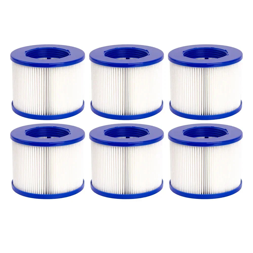 Type VI Filter Spa Filter Cartridge Compatible with GYMAX SPA & Most Hot Tub, Massage Pool, Inflatable Pool, Swimming Pool