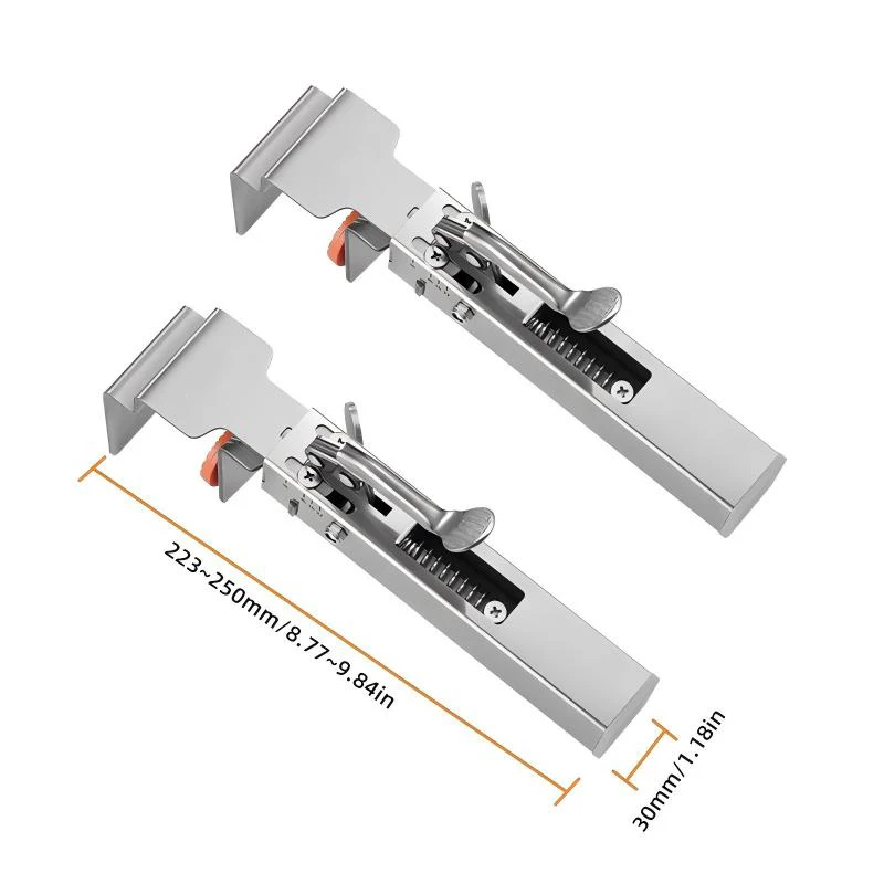 Fast Press Drawer Clamp, Panel Adjustable Telescopic Woodworking Special Installation Panel Auxiliary Fixed Clamp Holder