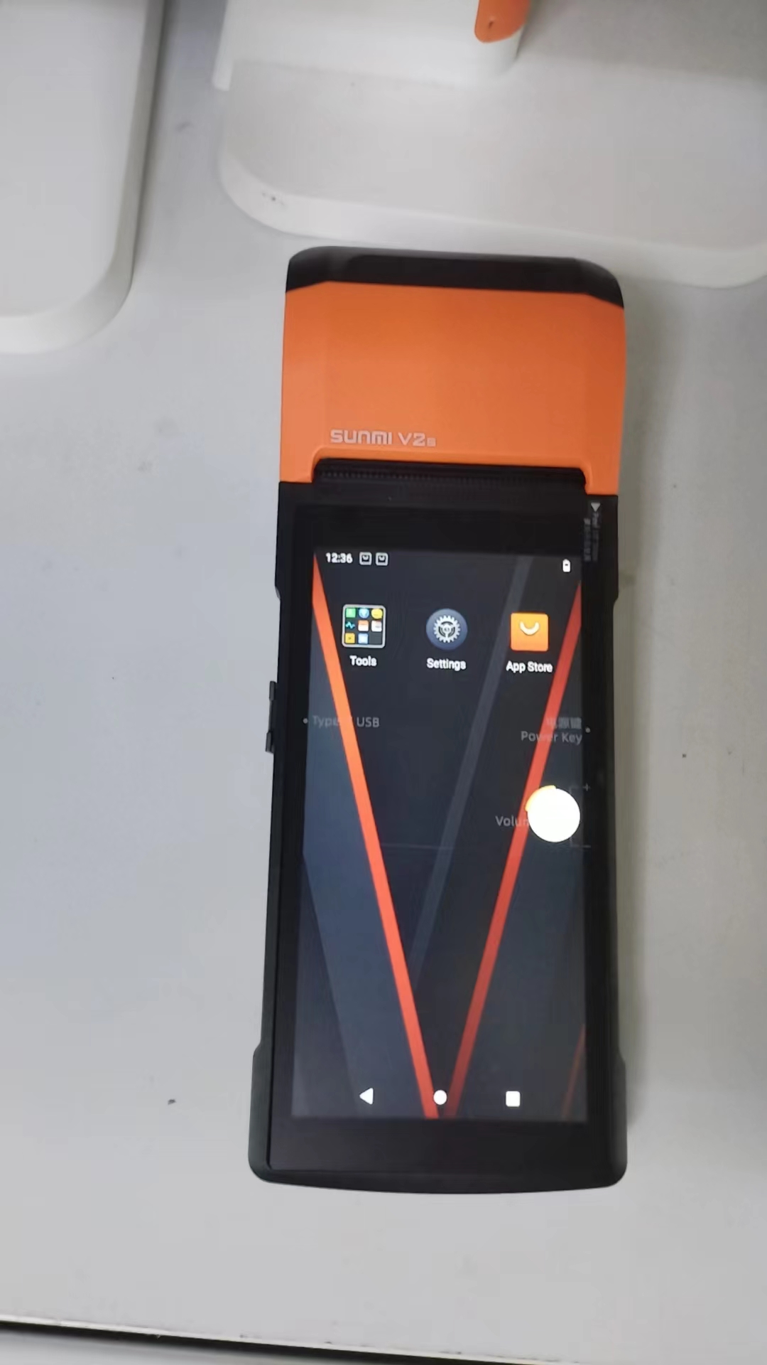 Sistema POS inteligente V2S usado con Android 11, versión estándar, sin escáner, 2 + 16 RAM, versión abierta