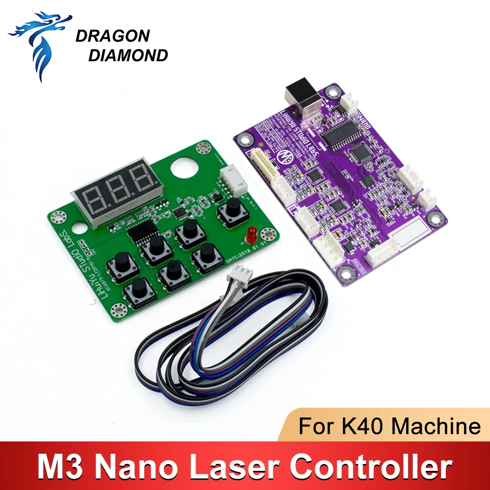 LIHUIYU M2 M3 Nano Laser Điều Khiển Mẹ Chính Ban Bảng Điều Khiển Phát B DIY Khắc Cắt Hệ Thống 3020 3040 K40 máy