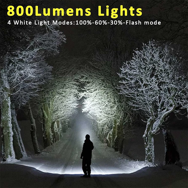 Portable Work Light USB Rechargeable Camping Light Led Flashlight Torch Mini Led Lights Outdoor Emergency Flashlight