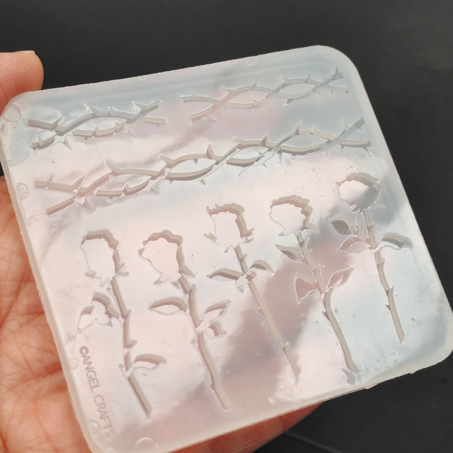 DIY キャンドルマジックボトルローズ形のシリコーンエポキシ樹脂モールドジュエリーツールジュエリーアクセサリー樹脂充填