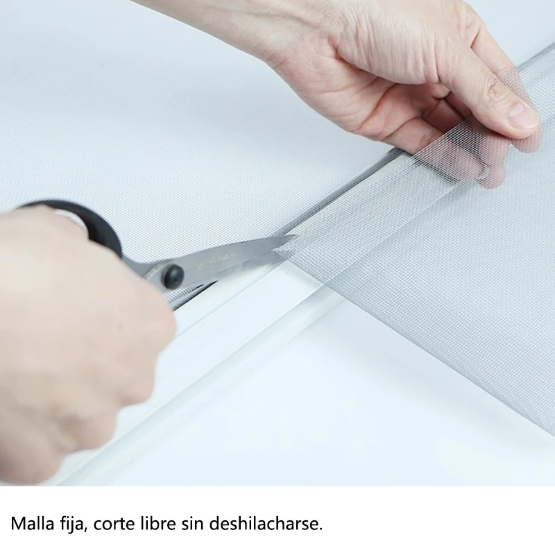 Malla de Ventana de Gran Tamaño DIY, Resistente a Mascotas y Mosquitos/Insectos, Adecuada para Balcones, Jardines y Más