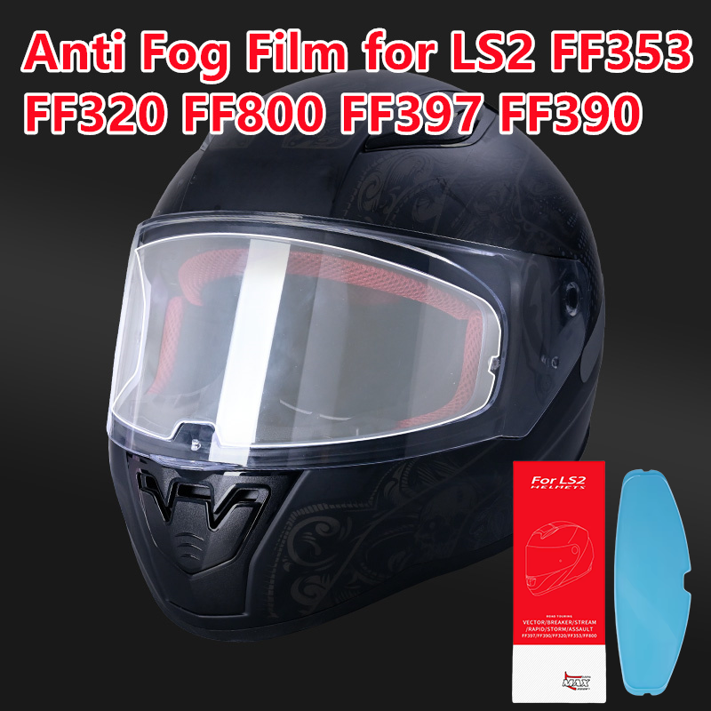 Motorcycle Helmet Visor Film Anti Fog for LS2 FF353 FF320 FF800 FF397 FF390 Lens Anti Fog Film Motorcycle Helmet Accessories