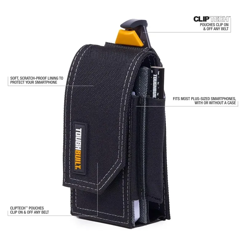 TOUGHBUILT TB-CT-33P Quick Hang Cell Phone Pouch Tool Cell Phone Case Toughbuilt Bag Accessories