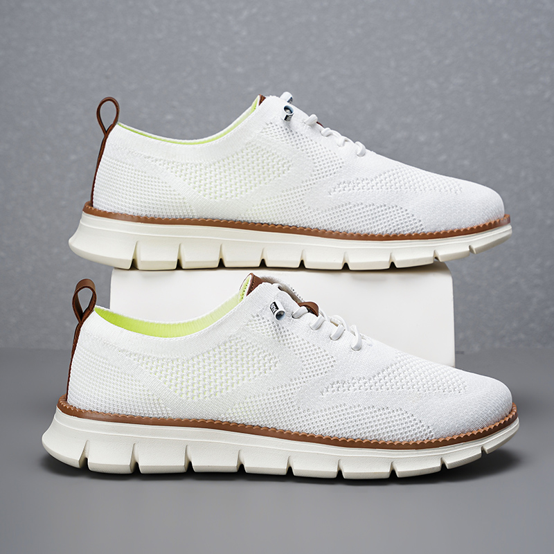 Zapatos Deportivos informales para hombre, calzado antideslizante, resistente al desgaste, transpirable, amortiguación, diseño de bloqueo de Color, versátil