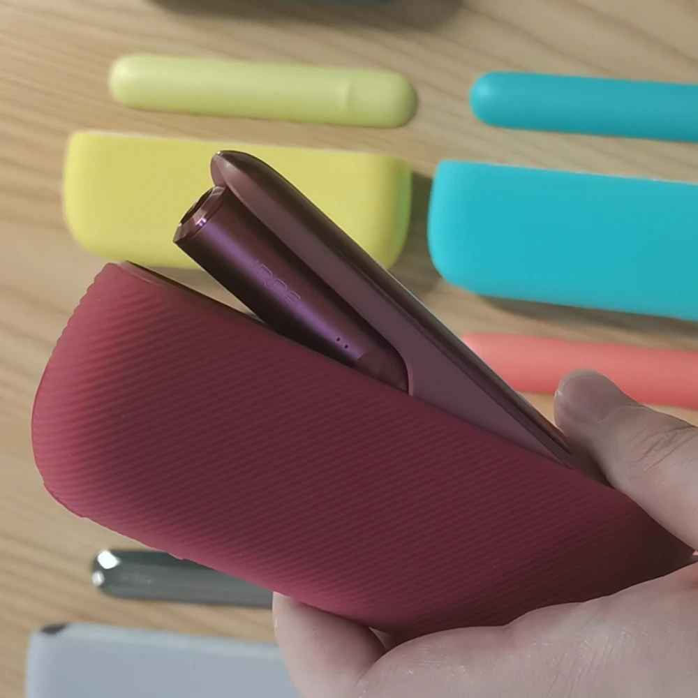 JINXINGCHENG Funda lateral para soporte IQOS ILUMA carcasa completa para accesorios de protección IQOS ILLUMA con 16 colores