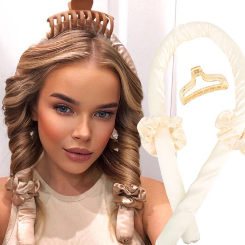 Schiuma Nessun Calore Dormire Ferro arricciacapelli Parrucchiere Onda grande Ferro arricciacapelli Lazy Curl Wave Styler Strumenti per lo styling dei capelli fai da te Styling dei capelli