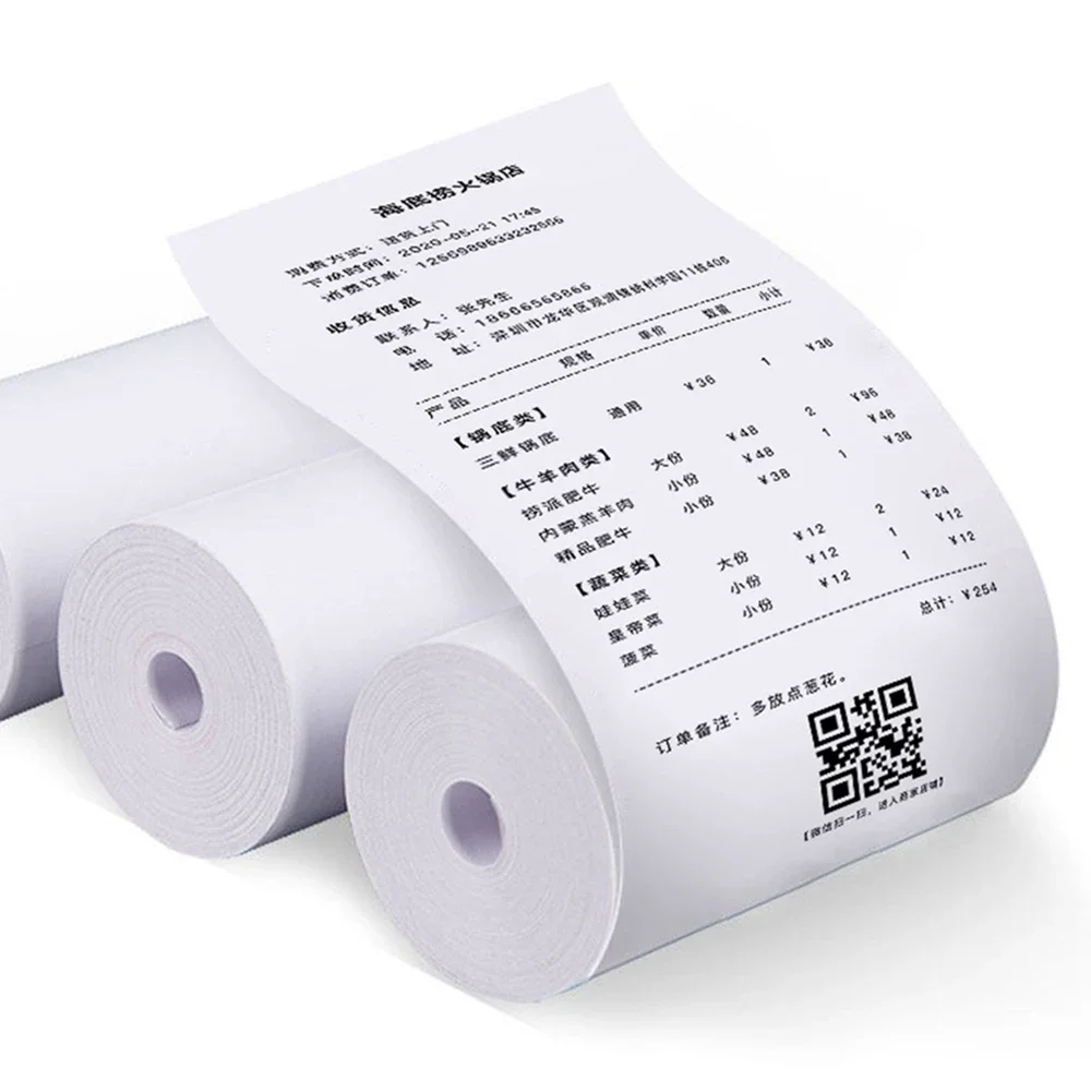 10 rotoli 57x25 mm carta termica bianca fotocamera per bambini stampa istantanea fotocamera per bambini carta da stampa accessori di ricambio parti
