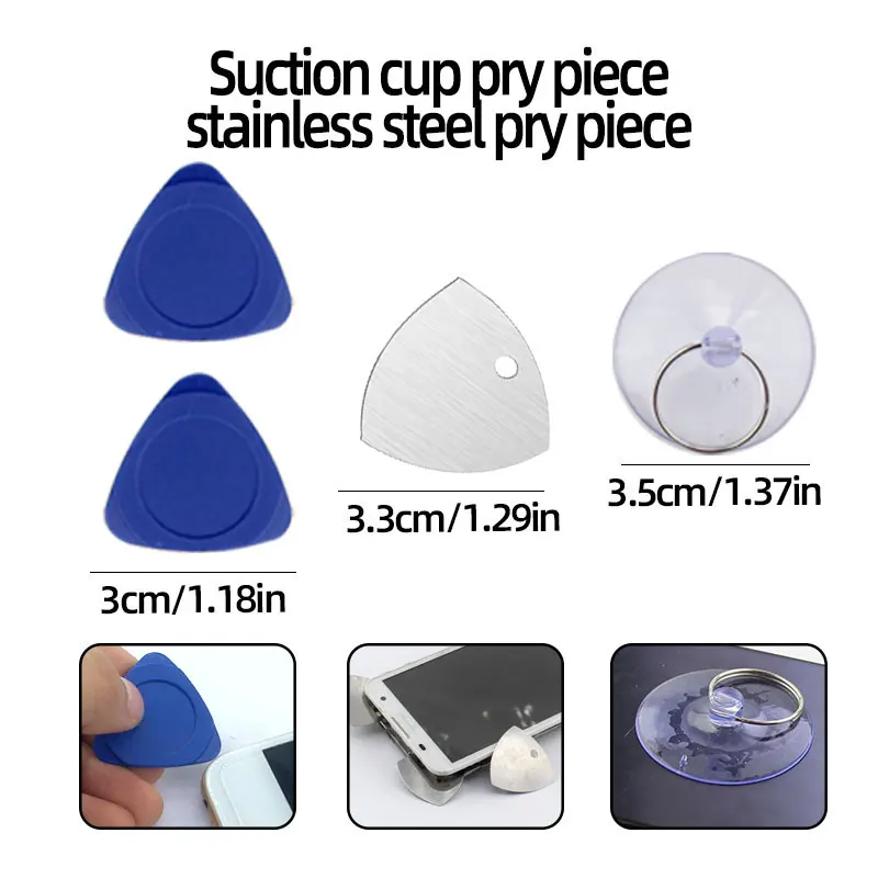 8pcs, Computer Mobile Phone Tablet Appliances Pry Bar Multi-purpose Manual Disassembly Tool Bimetallic Head For More Convenient