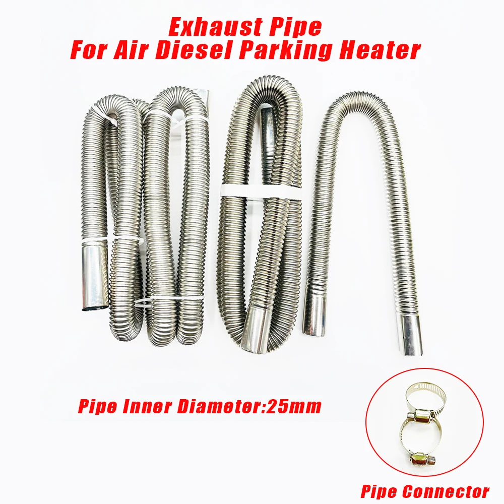 24 mm Ellenbogenrohr Luft Standheizung Auspuffrohrverbinder mit Clip für Webasto Boote Heizung Auto Heizteile