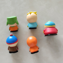 6cm 5 pçs conjunto parque do sul figura de ação brinquedo stan eric criativo parque austral boneca presente para crianças decoração para casa moldel