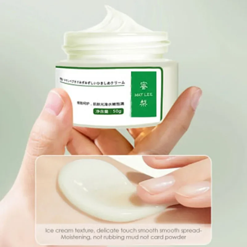 50 g di crema giapponese a sei peptidi rassoda l'idratazione anti-invecchiamento precoce per pelli sensibili viso e collo