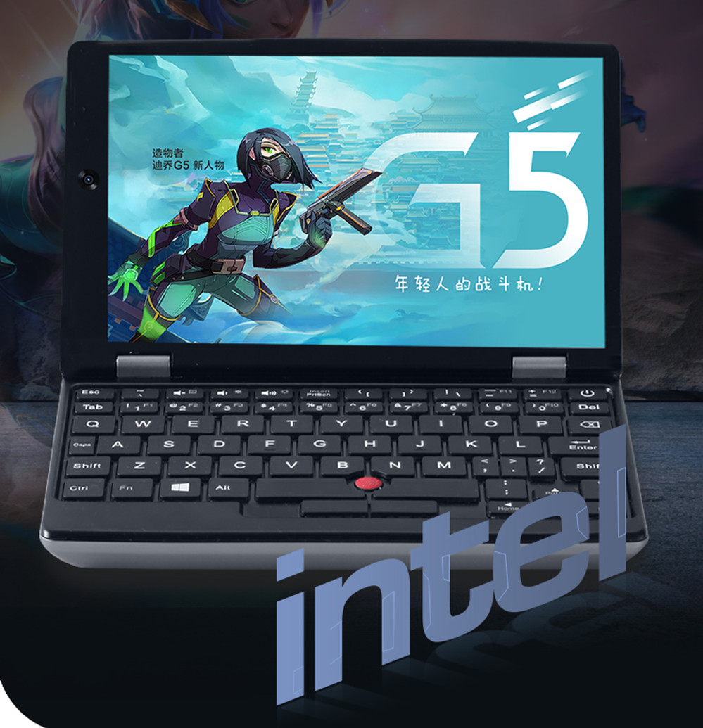 7 Inch Pocket Laptop N4000 Notebook Touchscreen Draagbare Netbook Win 10 Pro 12G + 1Tb Mini Pc Micro Computer Bluetooth 4.2
