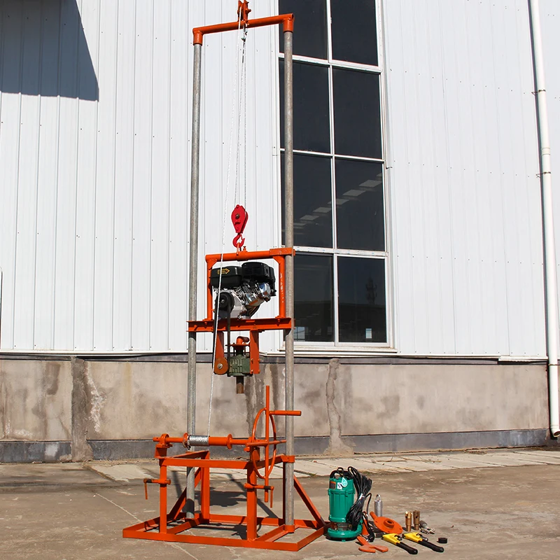 customized China Spt Daimand Core Drill Machine 50m Rock Core Sampling Drilling Rig Machine Exploration Sampling Backpack Rig