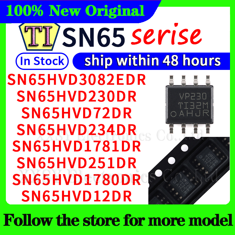 SN65HVD3082EDR SN65HVD230DR SN65HVD72DR SN65HVD234DR SN65HVD1781DR SN65HVD251DR SN65HVD1780DR SN65HVD12DR 48 часов доставка