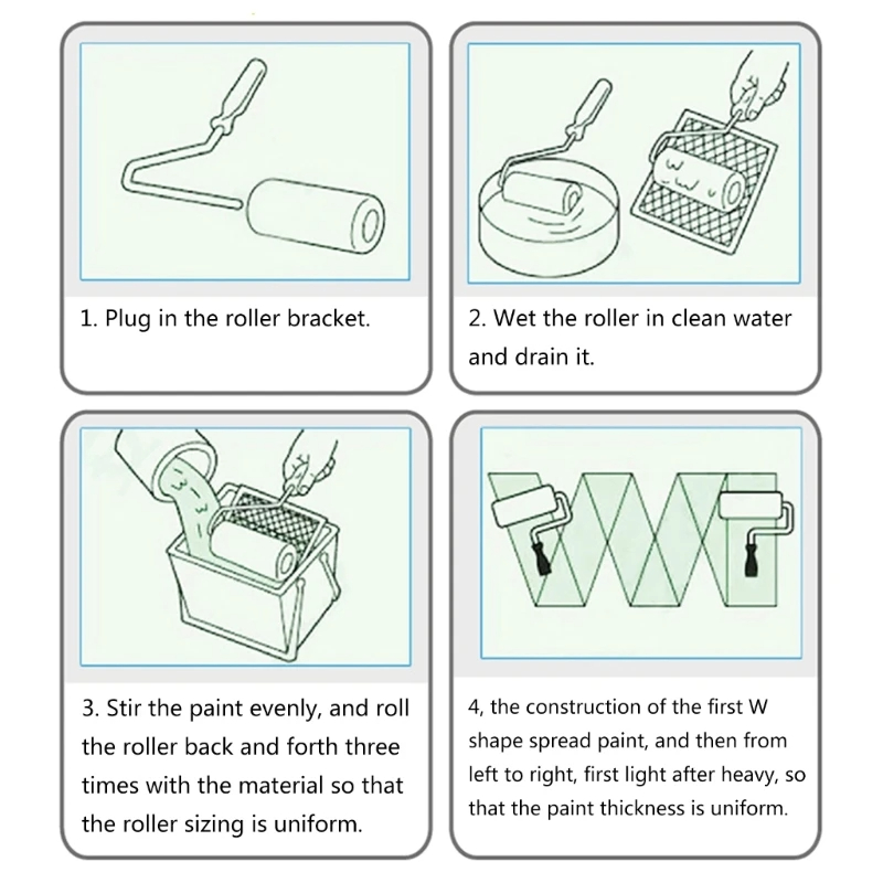 Escova de rolo de fibra preta de 9 polegadas para aplicação de massa, textura de arte de parede - ferramenta DIY de decoração de casa, 9 polegadas, preta, escova de fibra, rolo,