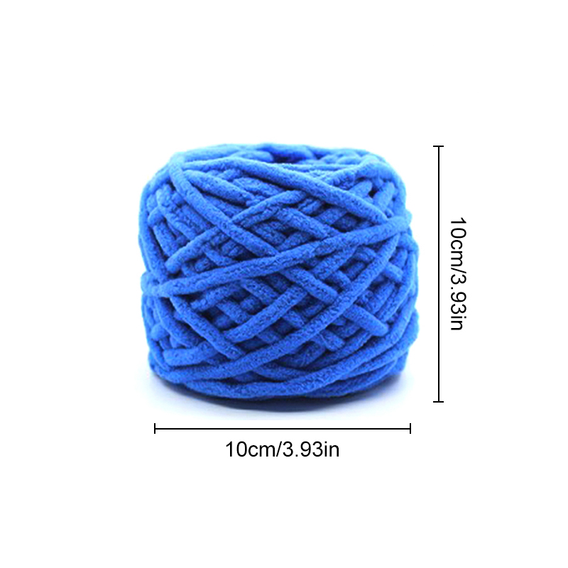 Hilo de tejer de Color sólido para suéter de ganchillo hecho a mano, bufanda, sombreros, manta, hilos, línea suave y gruesa, suministros de costura tejidos DIY