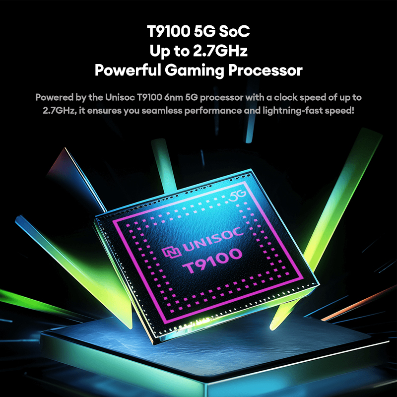 Global Version Nubia Neo 3 GT Z2465N 12+256GB Interstellargray/Electroyellow【One-year Warranty】