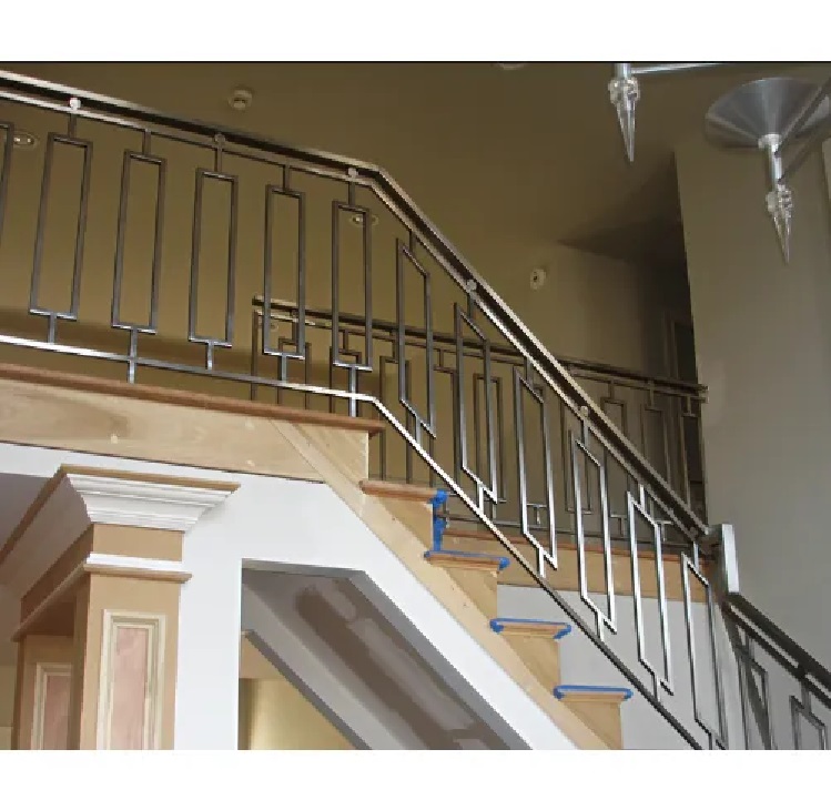 Ringhiera del balcone della balaustra della scala dell'acciaio inossidabile galvanizzato