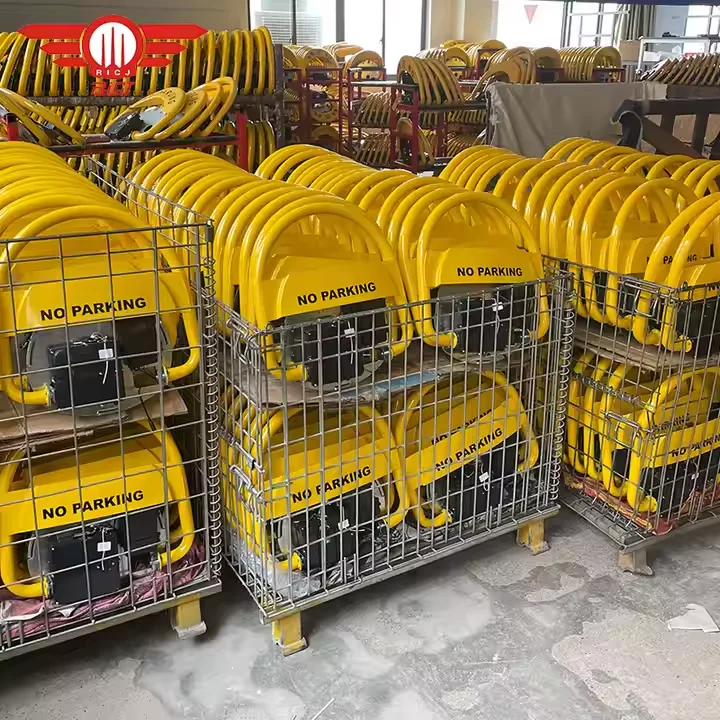 Remote Control Automatic Car Parking Guard Economic Remote Control Parking Blocker No Parking Sign