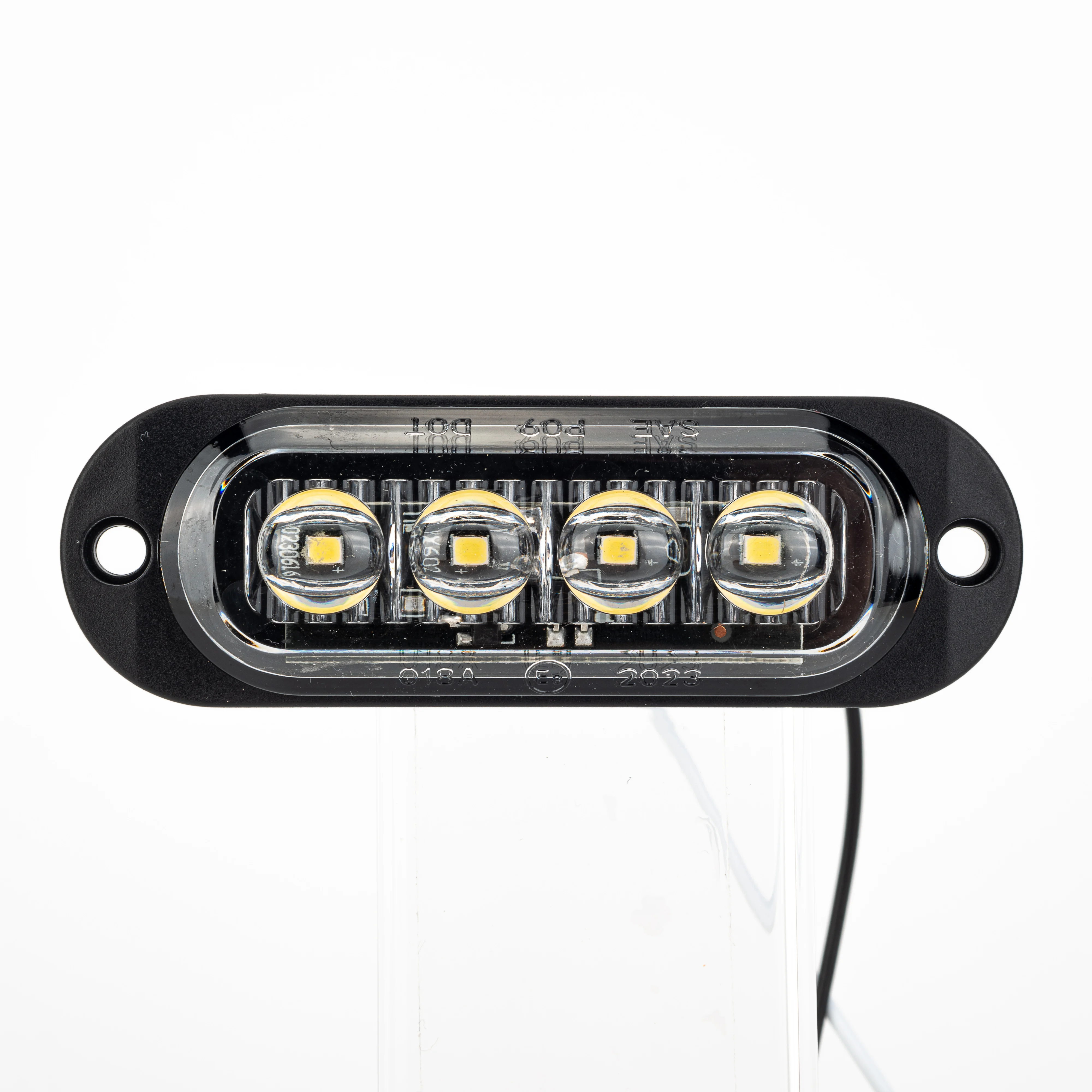 4 個 LED サイドマーカーライト 12V 24V トレーラーキャラバンサイドクリアランスマーカーライトトラックトラック LED サイドライトアンバーレッドホワイト