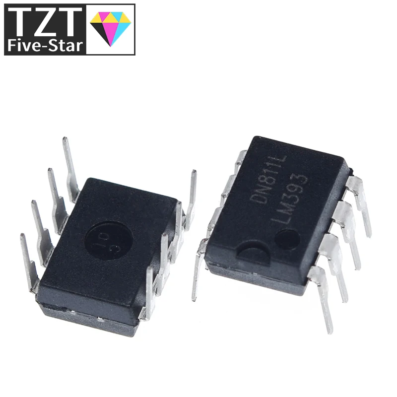 10PCS LM393P LM393 LM393N 393