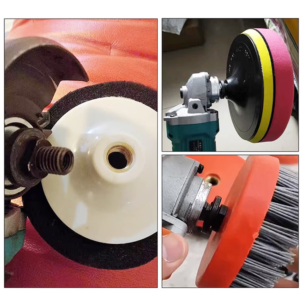 Adaptador de rosca para amoladora angular, convertidor de rosca M10 a M14/M16, adaptador de conexión rápida para amoladora angular, hoja de sierra de disco de corte, 2 uds.