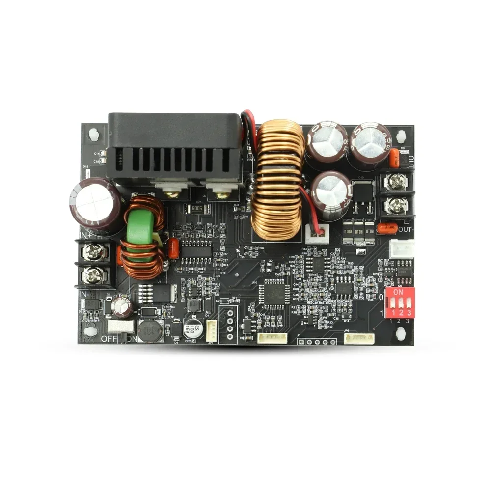 6020L 60V 20A 1200W convertidor Buck CC CV módulo reductor LCD fuente de alimentación de voltaje estabilizado regulado ajustable