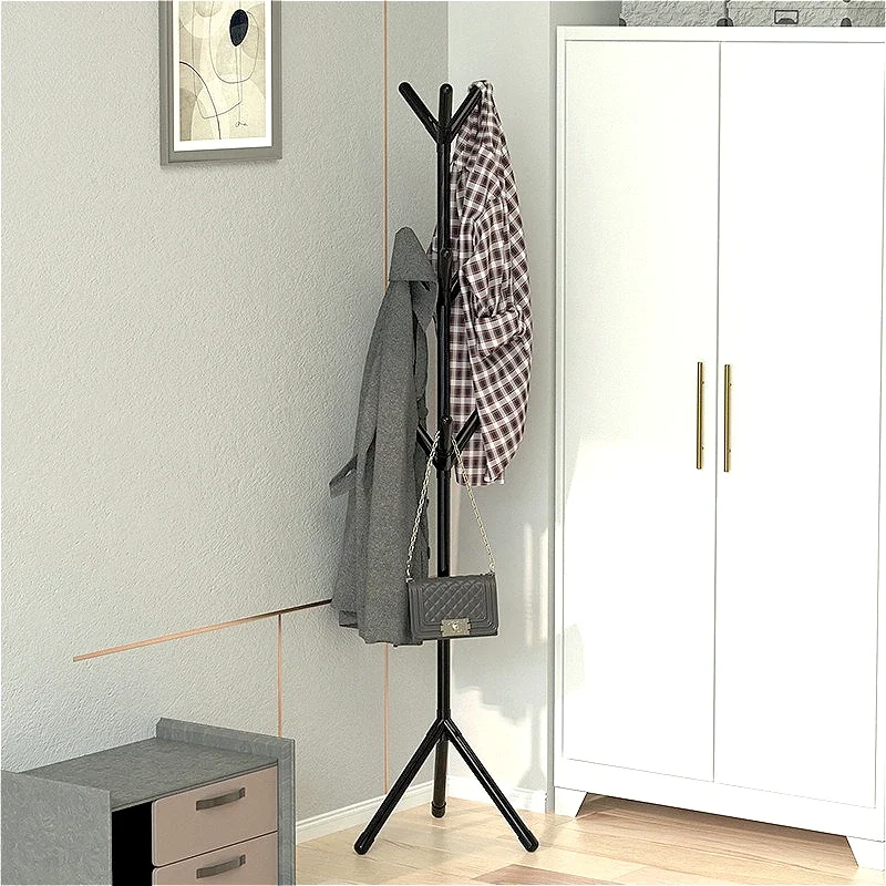 Rack de roupas de chão em formato de ramo de árvore, multi gancho, móvel e conveniente, cabide para casa, sala de estar, armazenamento de roupas