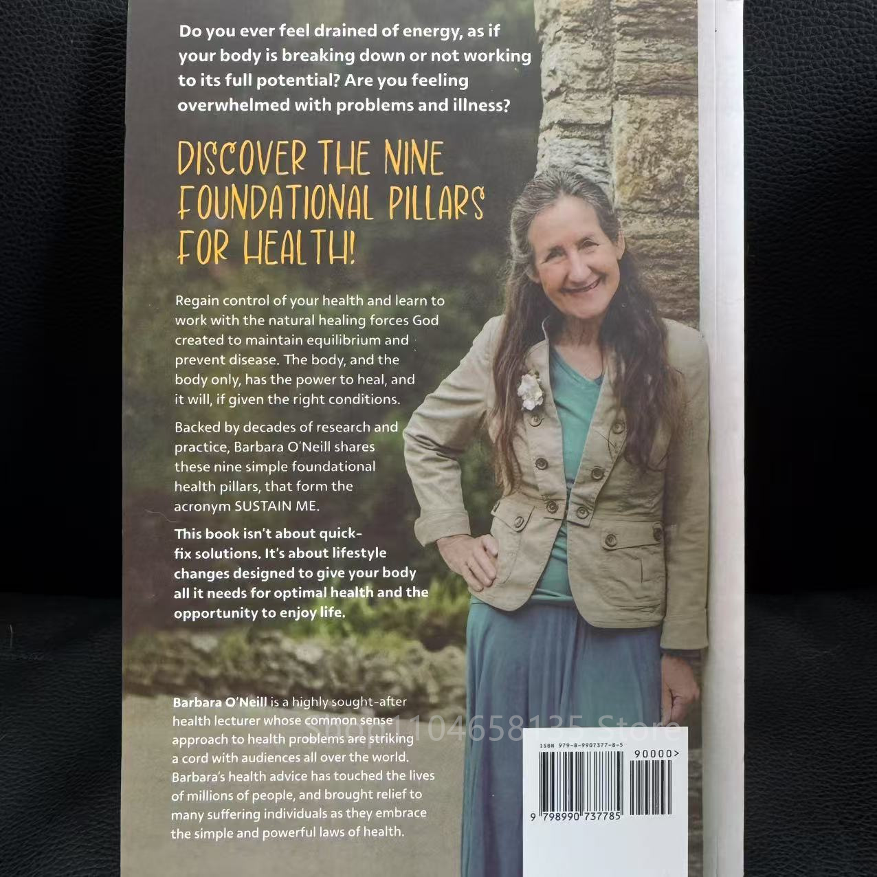 Sustain Me by Barbara O'Neill Book Provides Inspiring Insights for Improvement Life/Self-motivation/Psychological Adjustment